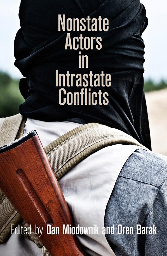 Book cover image for Nonstate Actors in Intrastate Conflicts ISBN: 9780812208672
